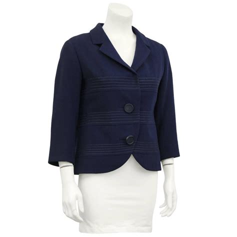 navy dior jacket|pre owned christian dior jacket.